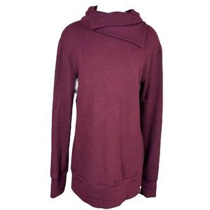 Kavu Maroon Cowl Neck Sweater